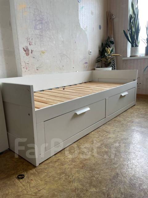 Кровать раздвижная 2000*800 Икея IKEA, б/у, в наличии. Цена: 5 000₽ во ...