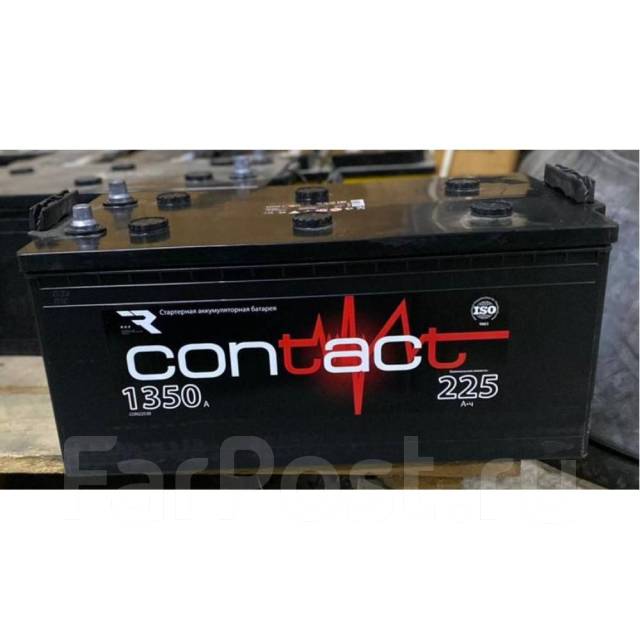 Аккумулятор Contact 225Ач 1350А 6СТ-225 H52.3 минус 2500 р. за старый ...