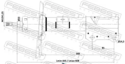 ����������� Nissan Teana RUS MAKE J32R 2009.06-2013.12 �����. ���. ���. Febest 02110014FL 02110014FL ����