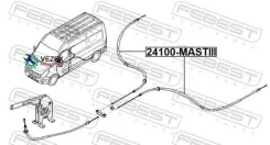 ���� ������� ������� Renault Master 10- Febest 24100Mastiii 24100MASTIII ����