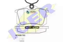������� ��������� �������� ����, Nissan: NOTE (E11) 03.06-, Renault:CLIO III (BR0/1, CR0/1) 06.05-, Modus (F/JP0) 12.04-, Twingo 03.07- ICER 181650703...