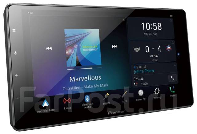 Автомагнитола Pioneer DMH-ZS9350BT/9"/WI-FI/HDMI/Блютуз, 1 DIN — 178x50 ...