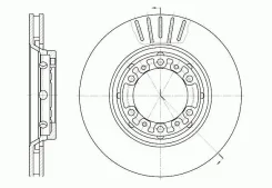 ���� ��������� ������������� G-Brake GR02814 GR02814 ����