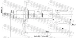 ����������� �������� ����� GAS. TWIN TUBE Febest 02110014FL 02110014FL ����