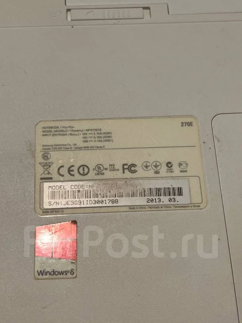 Samsung ATIV Book 2 270E5E. ��� 4 ��, WiFi: 1, Bluetooth: 1 ����