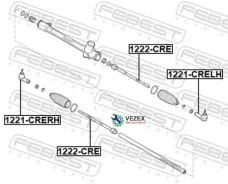 ���������� ������� ����� Febest 1221Crelh 1221CRELH ����