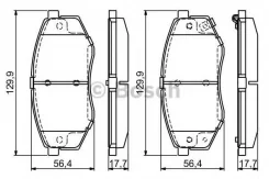������� ��������� �������� �������� KIA SOUL II 13-, Hyundai Sonata VI, VII 09- Bosch 0986494692 0986494692 ����