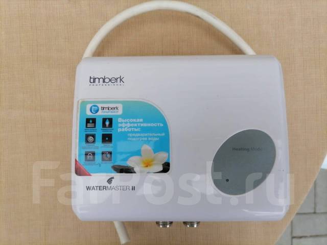 Водонагреватель проточный Timberk Professional Watermaster II 6,5 kW ...
