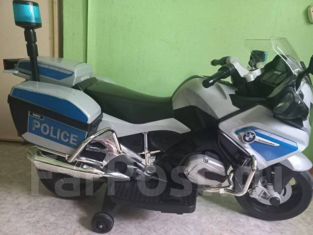 Детский электро мотоцикл на акомуляторе Barty BMW R1200 R-Police, б/у ...