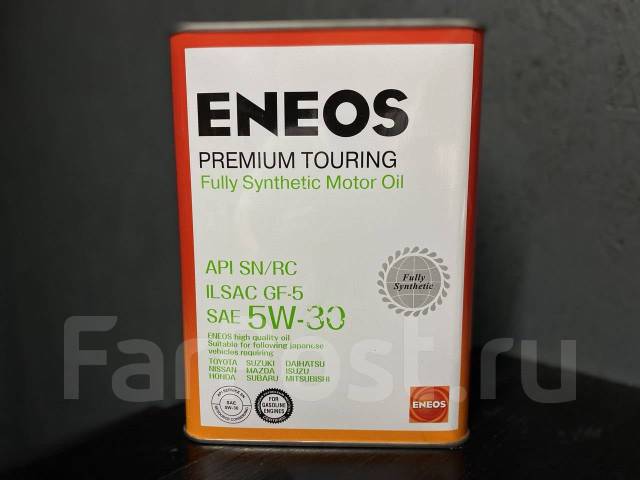 Моторное масло Eneos Premium Touring 5W-30 SN 4л, синтетическое, 4,00 л ...