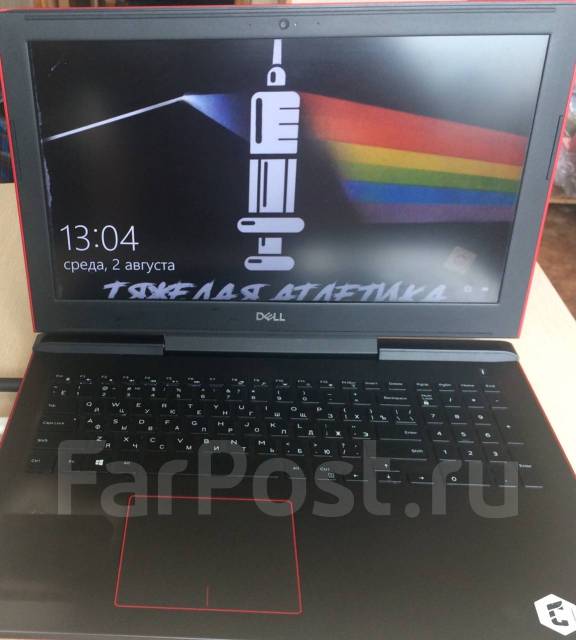 Игровой ноутбук dell, 1 000 Гб, 16 гб, 2,3 ГГц, WiFi, Bluetooth, б/у, в ...