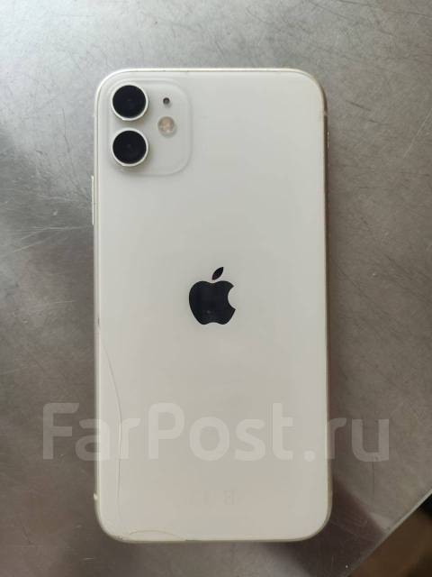 Продам Айфон 11, Apple iPhone 11, 64 гб, 6.10", белый, 3G, 4G LTE, NFC ...