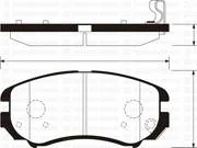 ���� ��������� �������� ������������� Hyundai Elantra/ Sonata 01 c ABS [178Ganzgij10097] GIJ10097 ����