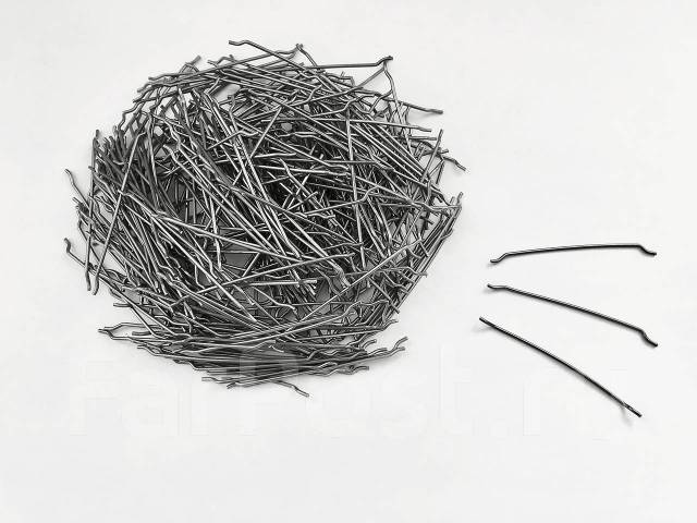 Фибра стальная Hendix для бетона, в наличии. Цена: 140₽ в Хабаровске