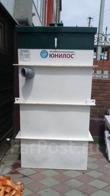 Автономная канализация Юнилос Астра 3 б/у, в наличии. Цена: 50 000₽ во ...