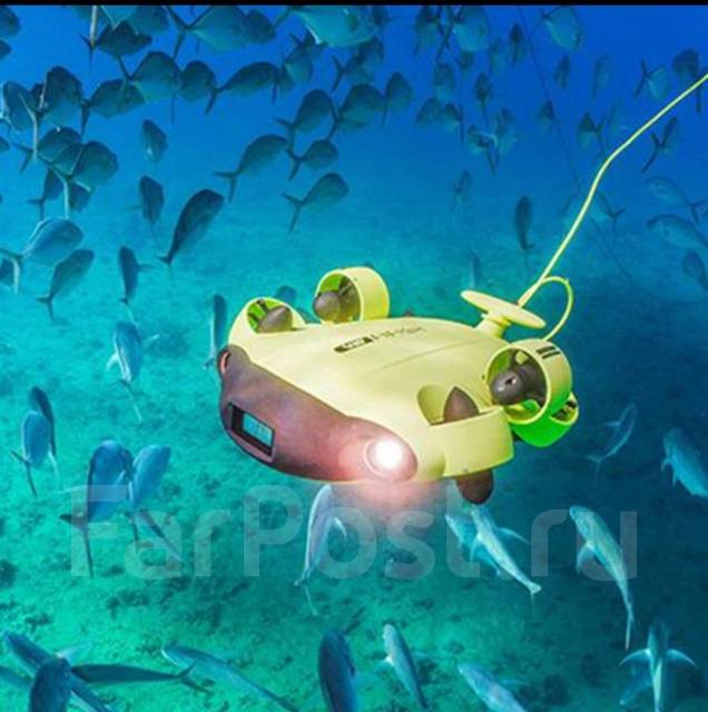 Подводный дрон Fifish v6, с камерой, б/у, в наличии. Цена: 125 000₽ во ...