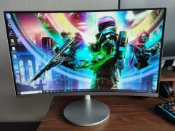 Samsung. 27", ���������� �� (LCD, LED, QLED) ����