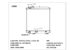 �������� ���������� Toyota Dyna KDY230, Toyoace 5L 99-2011; AT TOY063 TOY063 ����