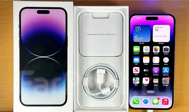 Iphone 14 max фото Новый iPhone 14 Pro Max 128gb. Чек. Гарантия, 6.70", моноблок, черный, в наличии