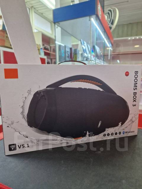Портативная колонка Booms Box 3 Copy, новый, в наличии. Цена: 6 600₽ во ...