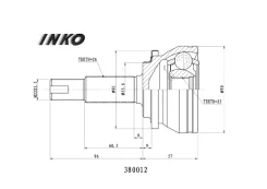 ���� ������� 26/25 ����� ����/��� INKO [380012] 380012 ����