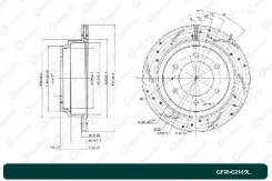 ���� ��������� ��������������� ������������� G-brake GFR-02149L ����� GFR02149L ����
