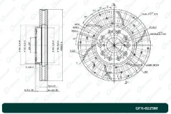 ���� ��������� ��������������� ������������� G-brake GFR-02251R ������ GFR02251R ����