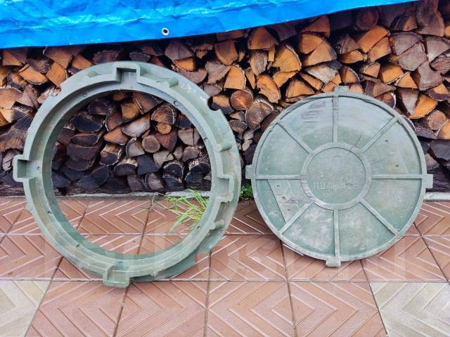 Люк канализационный полимерно-песчаный тип Л, в наличии. Цена: 1 500 ...