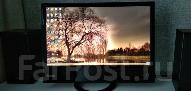 Asus. 22", ���������� �� (LCD, LED, QLED) ����
