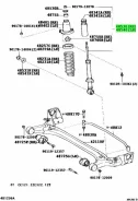 ������ �������� Toyota Corolla Fielder [48530-80054], ������ 4853080054 ����