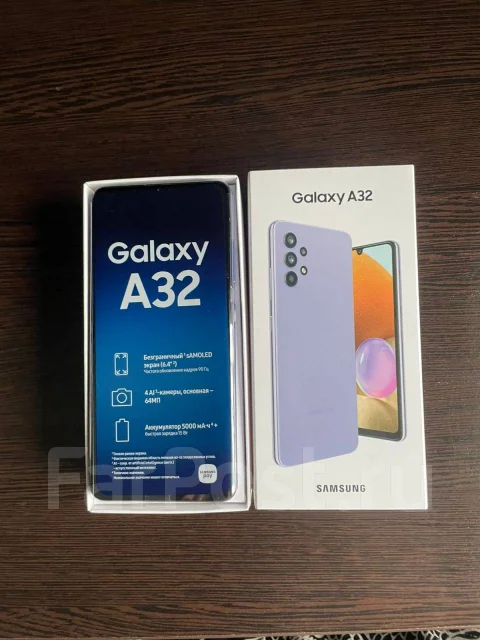 Samsung Galaxy A32. �/�, 128 ��, ����������, 4G LTE, Dual-SIM, ����������, NFC ����