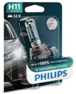 ����� H11 12V 55W PGJ19-2 XVP (������� 1��. ) Philips 12362XVPB1 12362XVPB1 ����