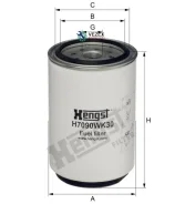������ ��������� Hengst H7090WK30 (WK1060/3X) ��������� � �������� DAF, MAN, Scania, Volvo Hengst Filter H7090WK30 H7090WK30 ����