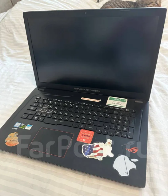 Asus ROG Strix. 17.3", ��� 4 ��, WiFi: 1, Bluetooth: 1 ����