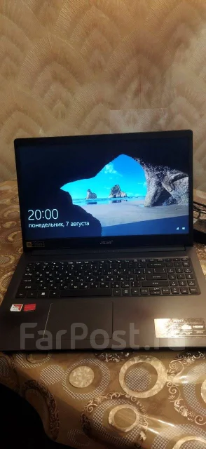 Acer Aspire 3 A315-22G. 15.6", 1,8����, ��� 8 ��, ���� 256���, WiFi: 1, Bluetooth: 1, ����������� �� 5��. ����