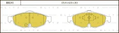 ������� ��������� �������� �������� Chrysler Sebring 01- Blitz BB0243 BB0243 ����