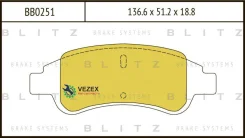 ������� ��������� �������� �������� Citroen C4/Berlingo 96-/ Peugeot Partner 00- Blitz BB0251 BB0251 ����