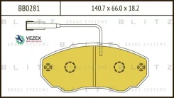 ������� ��������� PSA/FIAT Jumper/Boxer/Ducato 02- �����. Blitz BB0281 BB0281 ����