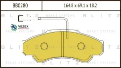 ������� ��������� �������� �������� Citroen Jumper 02-FIAT Ducato 02-Peugeot Boxer 02- Blitz BB0280 BB0280 ����