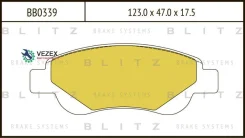 ������� ��������� PSA C1/107 05- �����. Blitz BB0339 BB0339 ����