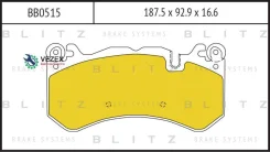 ������� ��������� MB C204/C209/W211/W212 06- �����. Blitz BB0515 BB0515 ����