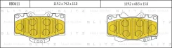 ������� ��������� Toyota LAND Cruiser 70/80/90/4 Runner 87- �������� LowMetallic Blitz BB0611 BB0611 ����