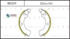 ������� ��������� Nissan Almera 00- ����. Blitz BB5059 BB5059 ����