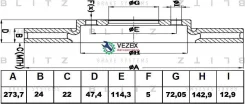 ���� ��������� Mazda 6/626/323/Premacy 98- �����. ����. Blitz BS0171 BS0171 ����