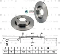 ���� ��������� | ��� | Mazda 3 03- Blitz BS0204 BS0204 ����