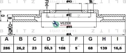 ���� ��������� �������� ������������� Volvo S60/S80/V70/XC70 98- Blitz BS0211 BS0211 ����