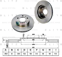 ���� ��������� PSA/FIAT Jumper/Boxer/Ducato 06- �����. ����. Blitz BS0241 BS0241 ����