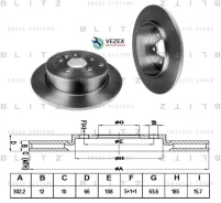 ���� ��������� | ��� | LAND Rover Freelander 06- Blitz BS0290 BS0290 ����