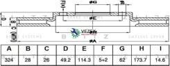 ���� ��������� Toyota Venza 08- ������. Blitz BS0536 BS0536 ����