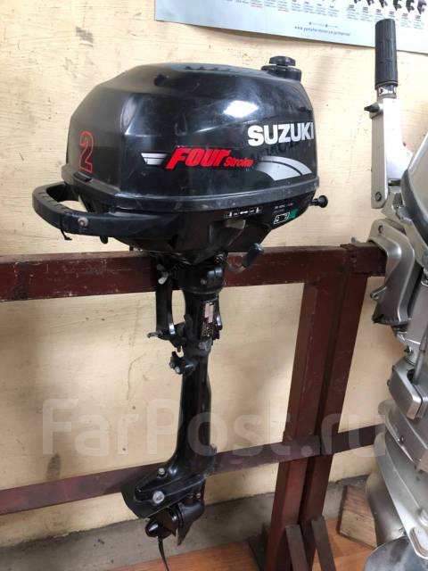 Продам лодочный мотор Suzuki 2л. с. 4х тактный, 2,00 л.с. S (381 мм), 4 ...